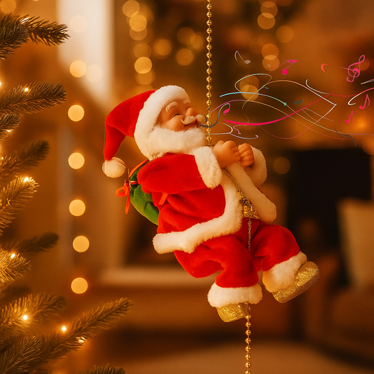 Climbing Santa Claus Doll